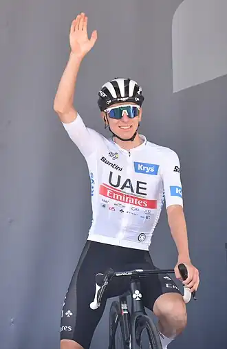 Tadej PogačarMeilleur jeune.