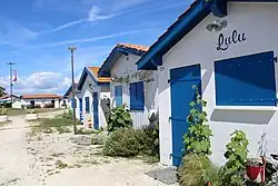 Les cabanes du port en 2022.