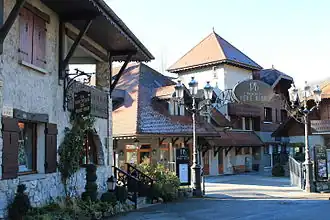 Un des hôtels-restaurants renommés.