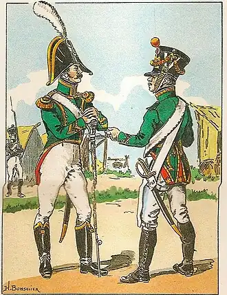 Image illustrative de l’article Régiment de flanqueurs-grenadiers de la Garde impériale