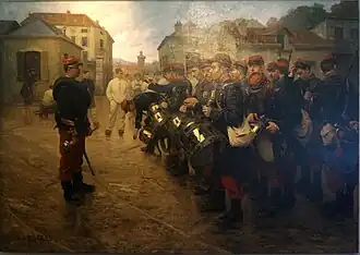 tambours et clairons.