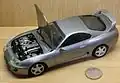 Maquette d'une Toyota Supra au 1/24.