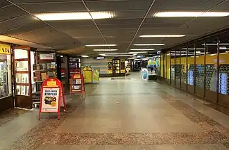Tunnel de la gare.