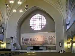 Retable de Magnus Enckell Ylösnousemus