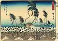 Festivités pour Tanabata dans Edo (1852), Hiroshige.