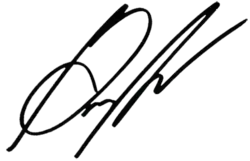 signature de Greg Moore