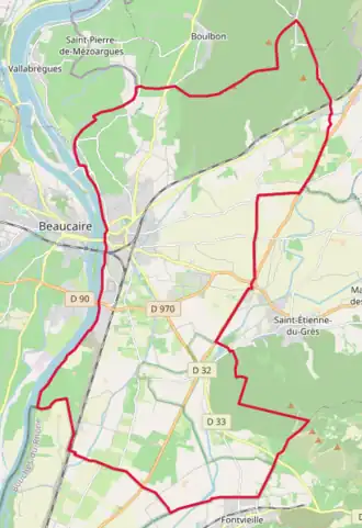 Carte OpenStreetMap.