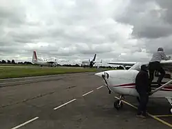 Aviation commerciale (Fokker de CityJet pour Londres-City), aviation générale et aviation cargo avec le Beluga en 2013.
