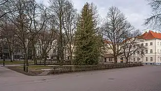 La place Barclay en 2022.