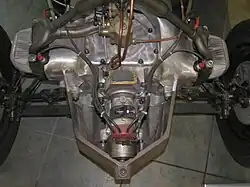 Le moteur vu du dessus