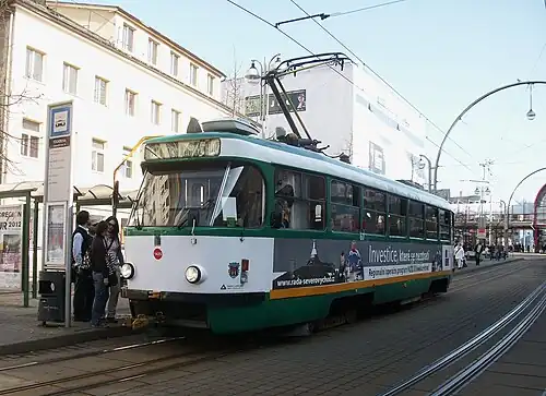 Tramway de Liberec.