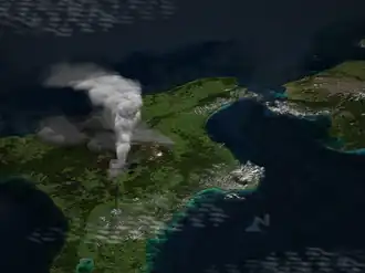 Image illustrative de l’article Éruption Oruanui