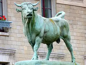 Taureau (1865), Paris, parc Georges-Brassens.