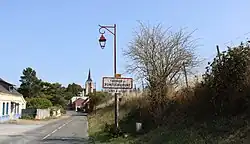 Entrée du village