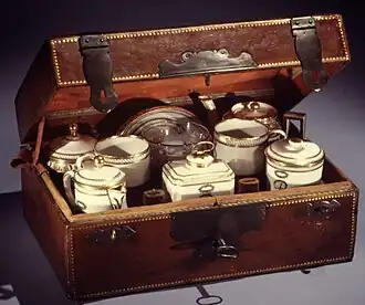 Service dans sa boite