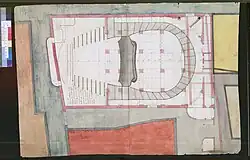 Teatro San Cassiano 'nouveau' (1763): Francesco Bognolo, plan non réalisé