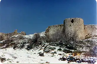 Château de Toron des Chevaliers à Tibnine Liban du Sud.