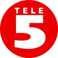 Logo de Tele 5 de juillet au 31 décembre 1992
