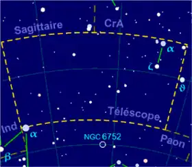 Image illustrative de l'article Télescope (constellation)