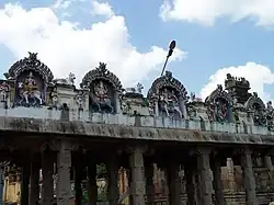 Shiva, Ganesh, Shiva & Parvati, temple du Naṭarāja
