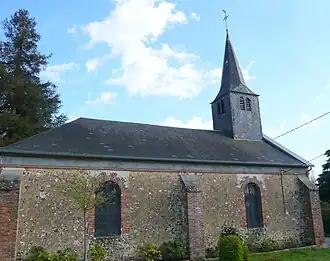 Temple protestant de Marsauceux, hameau de Mézières-en-Drouais.