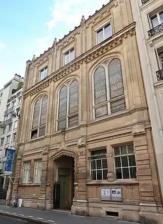 Temple protestant au no&nbsp;58.