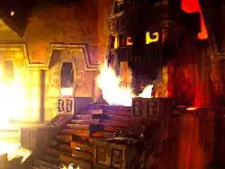 Templo Del Fuego à Universal Studios Port Aventura