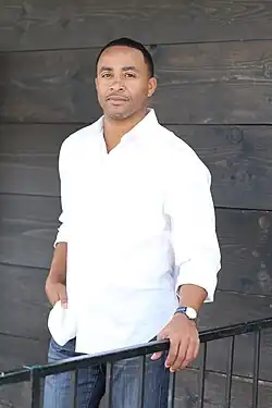 Description de l'image Terrell Fletcher, former San Diego Chargers runningback.jpg.