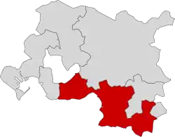Situation du territoire Marseille-Provence au sein de la métropole