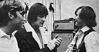 Description de l'image Terry Melcher Byrds in studio 1965.jpg.