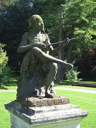 L'Arabe Salem (1897), Tervueren, parc du musée royal de l’Afrique centrale.