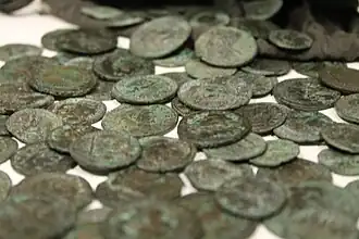 Trésor de  Sakona. Bas-Empire romain.