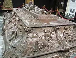 Tombeau de Sixte IV, 1492, Basilique Saint-Pierre, Rome.