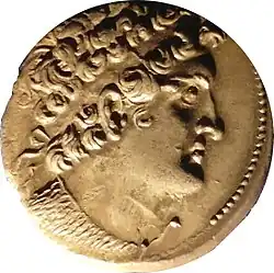 Tétradrachme de Ptolémée VIII, 138-137 AEC. Pavillon Józef Czapski, Cracovie