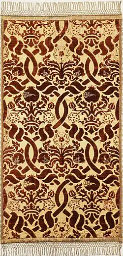 étoffe de velours de soie