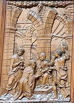 Retable Saint-Jean (panneau gauche).