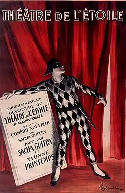 Description de l'image Théâtre de L'Etoile poster by Cappiello, 1923.jpg.
