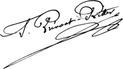 signature de Théodore Ritter