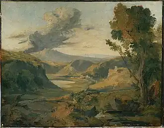 Paysage, Auvergne ?musée d'Art de l'université de Princeton
