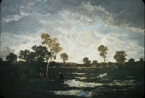 Plaine de ChaillyThéodore Rousseau, 1860-1865Musée d'Art de l'université de Princeton