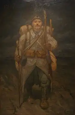 Poilu (1917), Paris, musée d'Orsay.