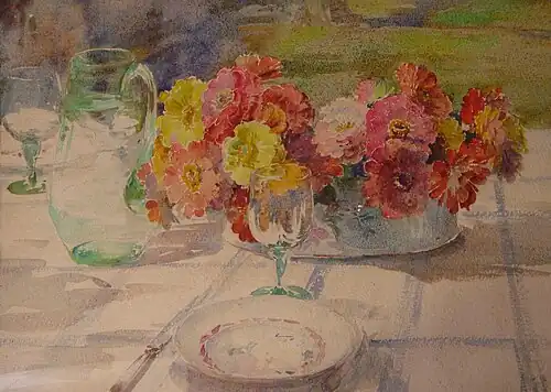 1937, aquarelle.