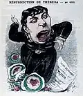 Caricature par André Gill (1867).
