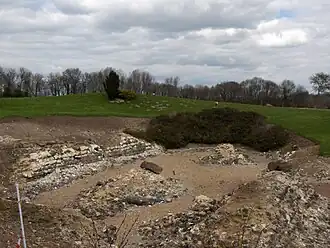 Fouilles du chœur de la cathédrale de Thérouanne