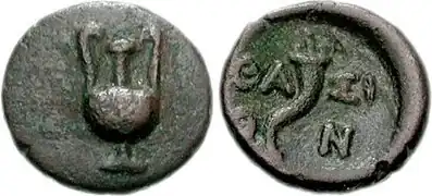 Obole de Thasos, IIIe siècle av. J.-C.