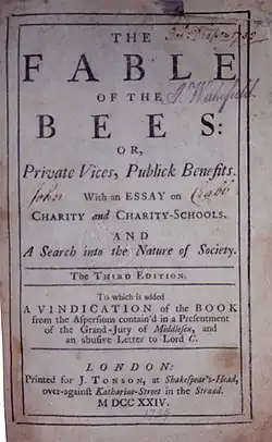 Image illustrative de l’article La Fable des abeilles