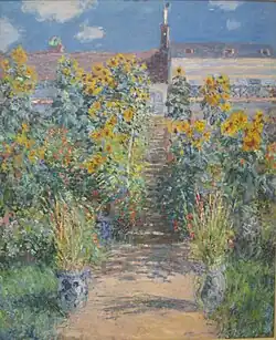 "Jardin à Vétheuil" (1881) - W 683