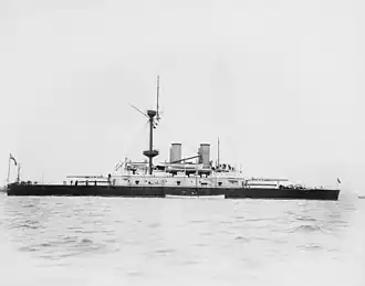 illustration de HMS Howe (1885)