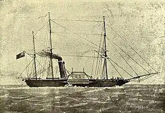 illustration de HMS Birkenhead (1845)