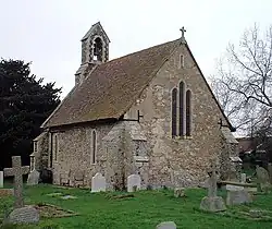 L'église Saint-Alphège de Seasalter.